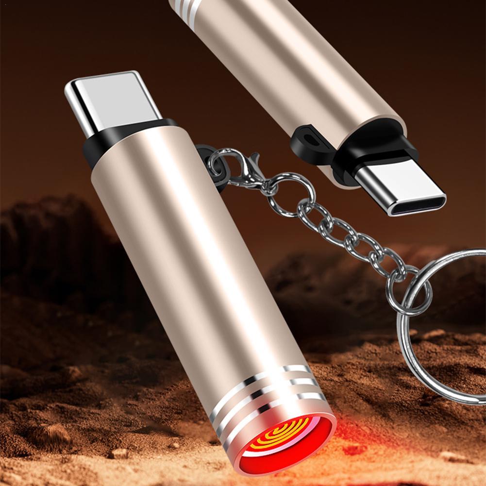 Accessories Experts Vape - Type-C mobiele sigarettenaansteker Mini elektronische sigarettenaansteker