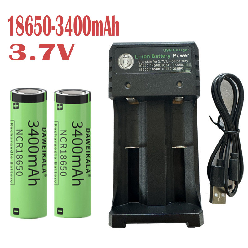 Vape Battery 18650 - Premium 18650B 3400mAh 3.7V batterij met