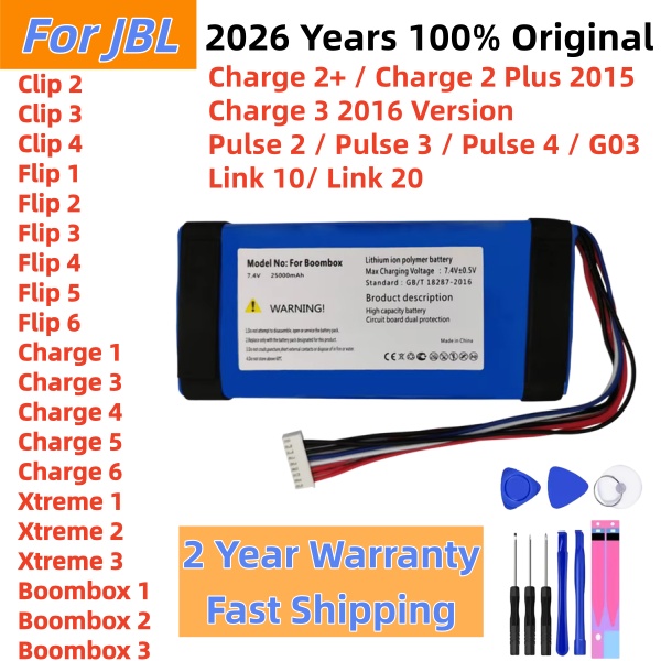 Jbl Speaker Charge 5 - 2026 Jaar Originele Player Speaker Batterij