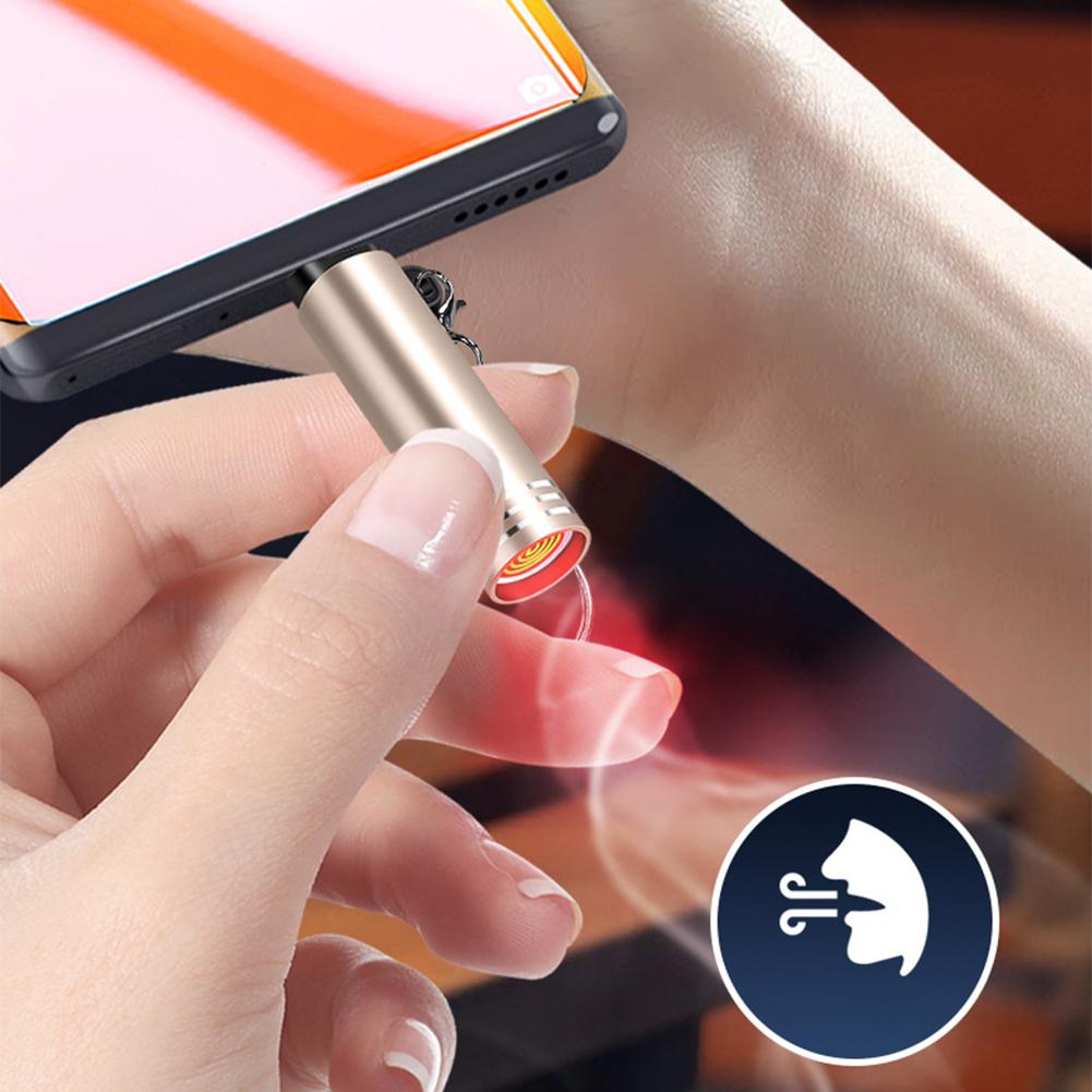Type-C mobiele sigarettenaanst - Accessories Experts Vape recensie en prijs