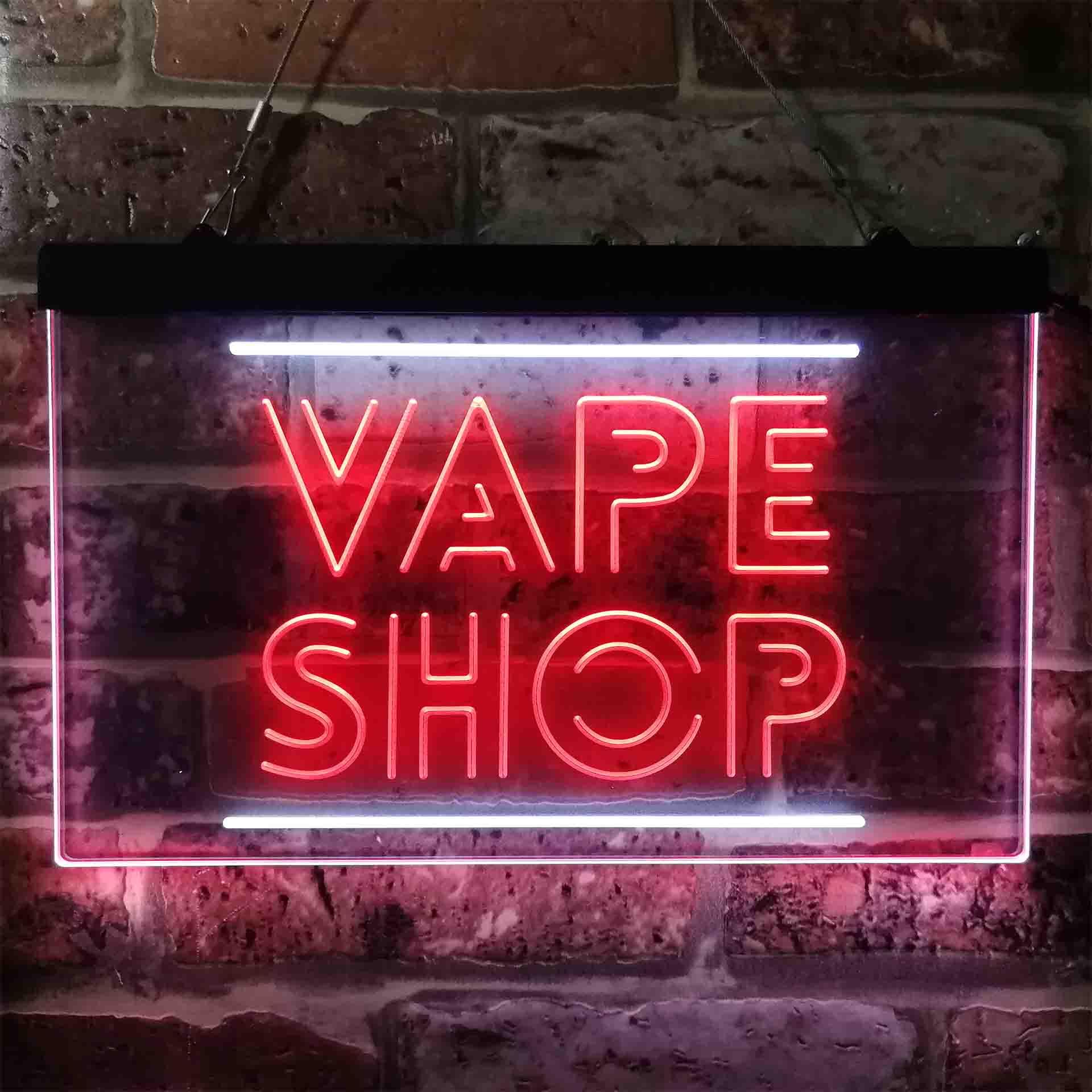 VAPE SHOP Dual Color Led Neon  - Vaping Shop recensie en prijs