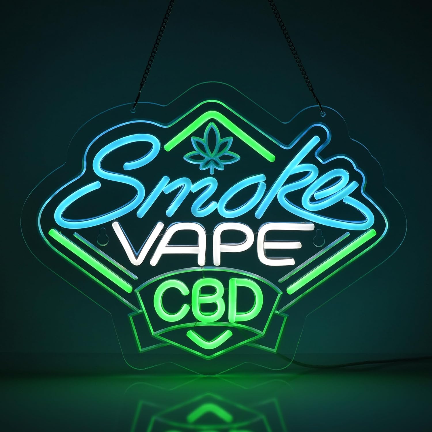 Rook- en vape-winkel neonbord  - Vaping Shop recensie en prijs