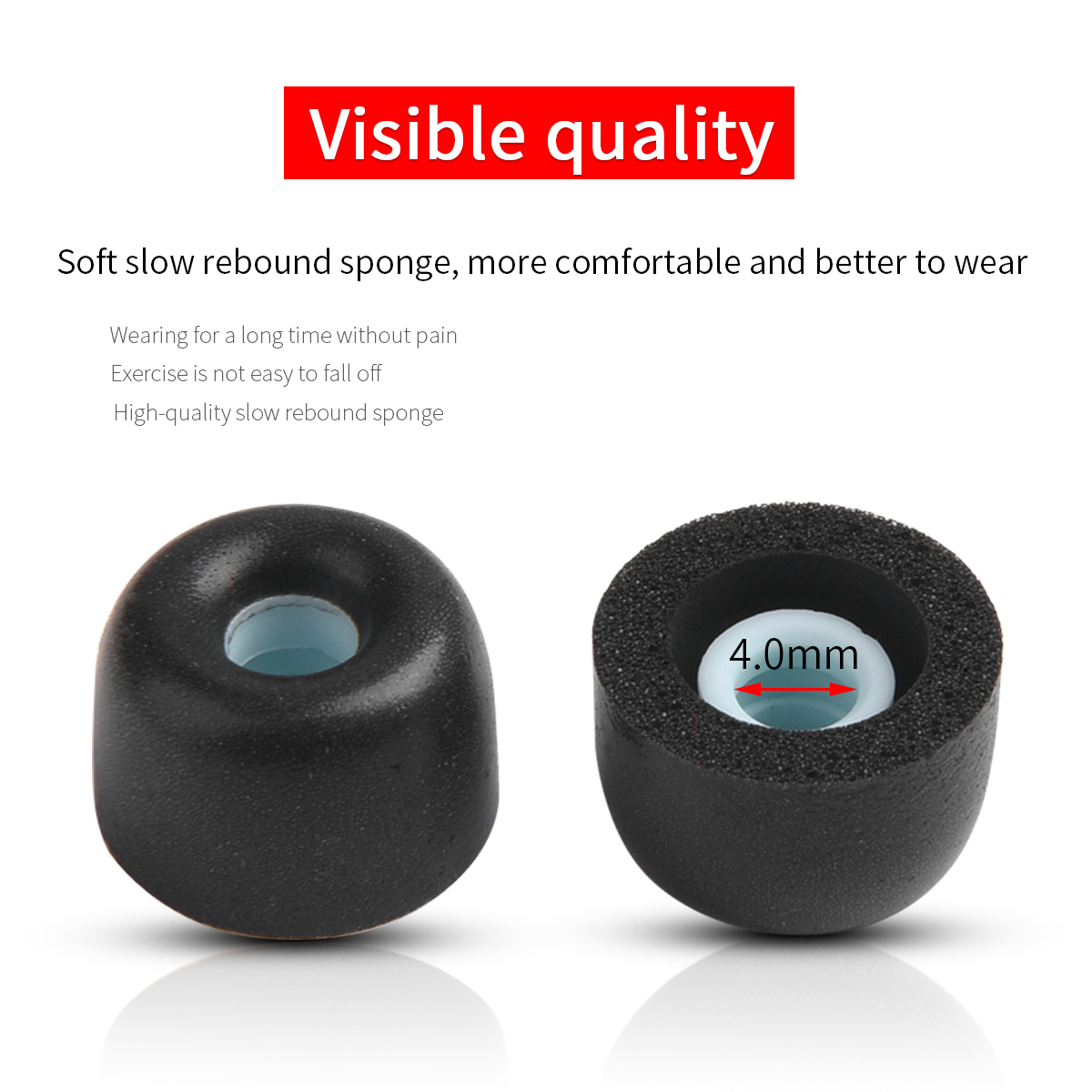 4 STUKS Memory Foam Oordopjes  - Anker Speaker Soundcore Boom 2 recensie en prijs