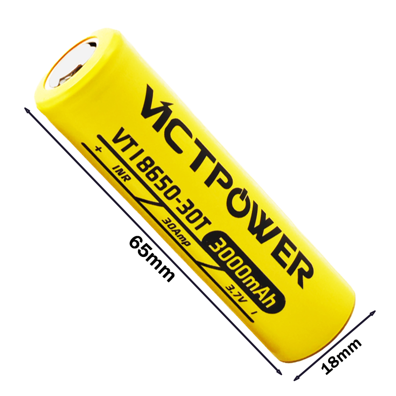 30A continue afvoer Vicpower 1 - Vape Battery 18650 recensie en prijs