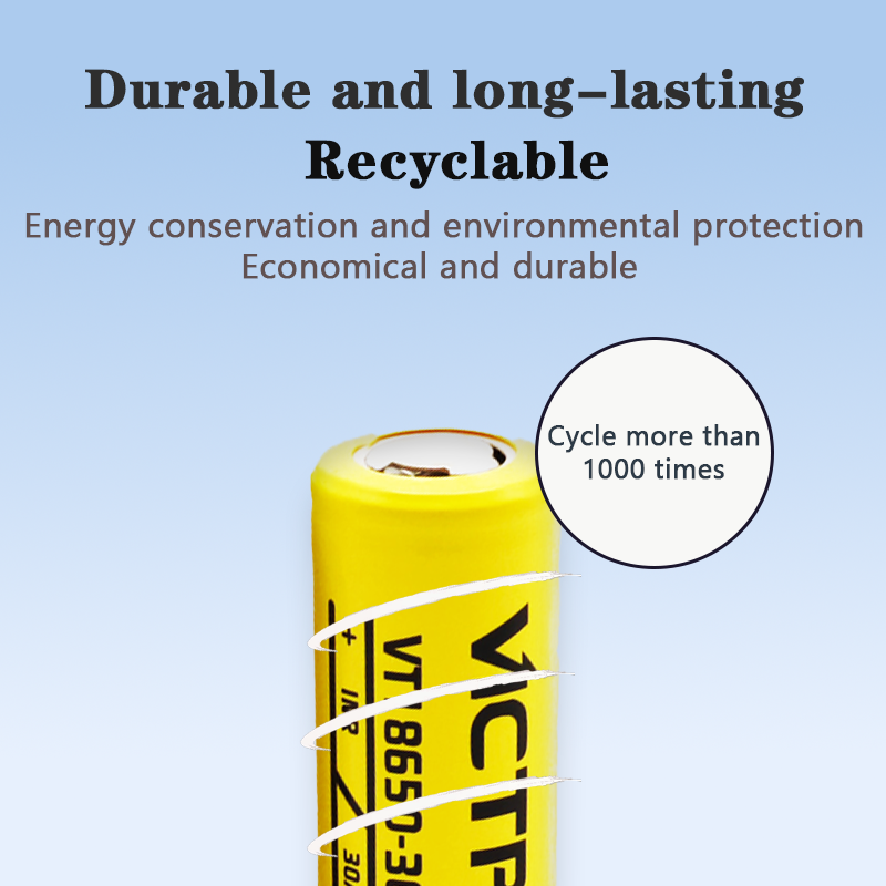 30A continue afvoer Vicpower 1 - Vape Battery 18650 recensie en prijs