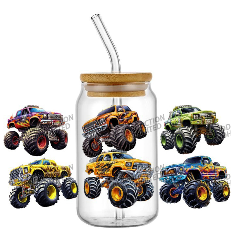 Monster Truck design UV DTF Wr - Rdta Tank Glass recensie en prijs