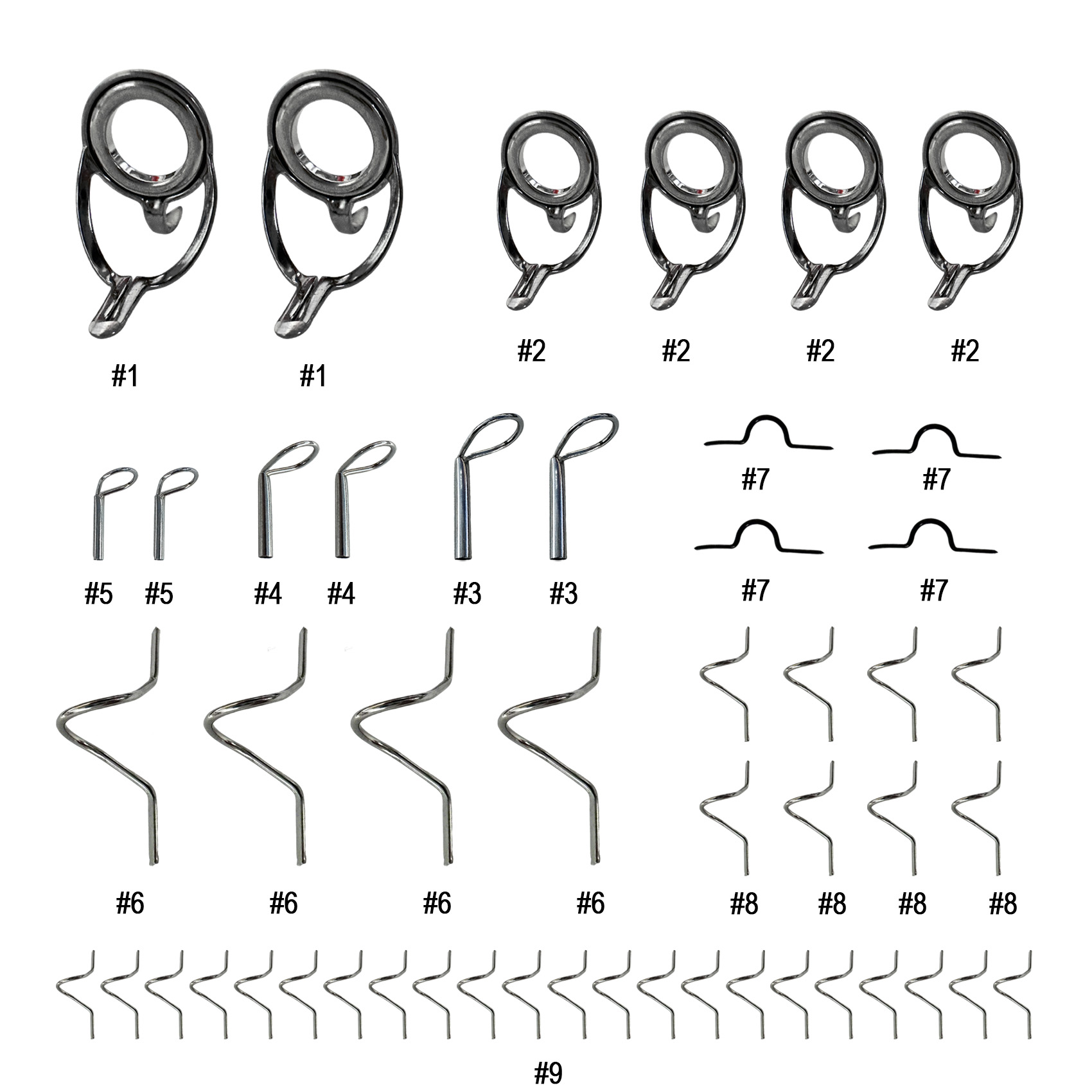 Reparatieset voor hengelgeleid - Mesh Coil Strip recensie en prijs