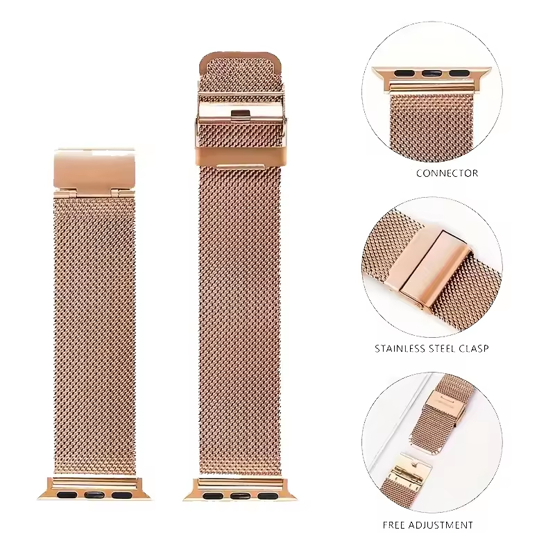 Milanese lusband voor Apple Wa - Mesh Coil Strip recensie en prijs
