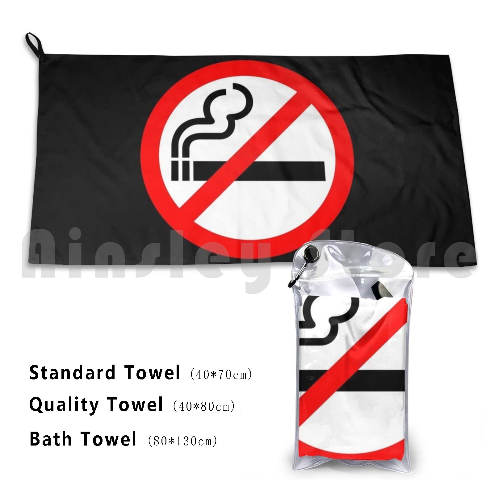 Handdoek Niet Roken Teken 3150 - Quick Vape recensie en prijs