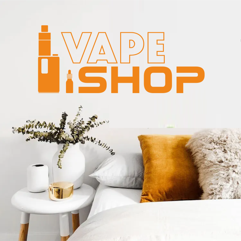 Vinyl Wall Decals Vape Shop Si - Vaping Shop recensie en prijs